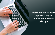 Dostupni APC vaučeri i popusti za objavu radova u otvorenom pristupu