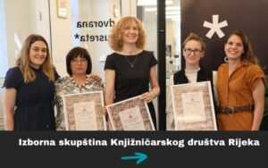 Nagrađeni članovi Knjižničarskog društva Rijeka